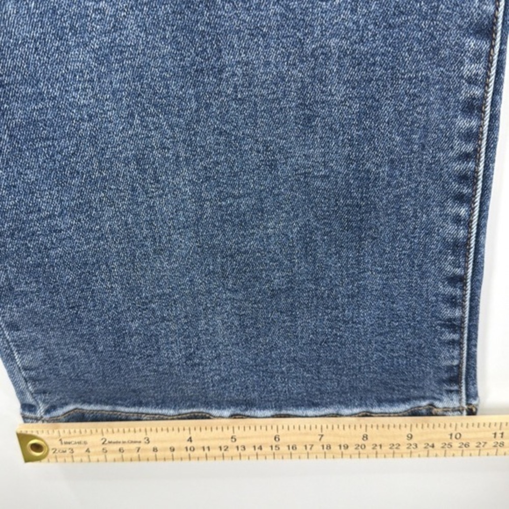 Freckled Poppy x Risen Jeans Bows Wide Leg Size 3 28x32 High Rise Tummy Control - Picture 13 of 16